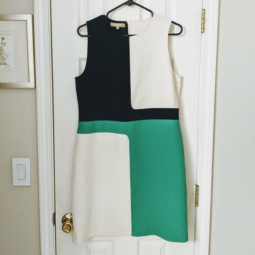 Michael Kors Made in Italy Colorblock Dress